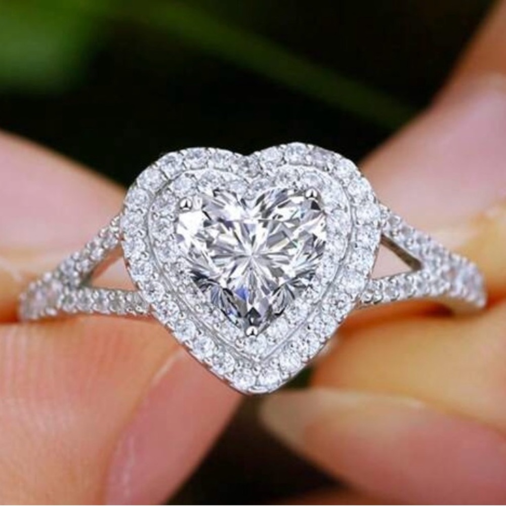 925 Sterling Silver Heart Ring
